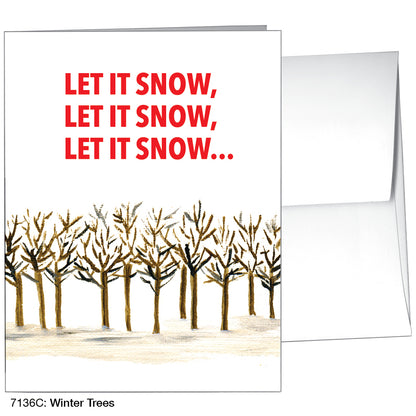Winter Trees, Greeting Card (7136C)