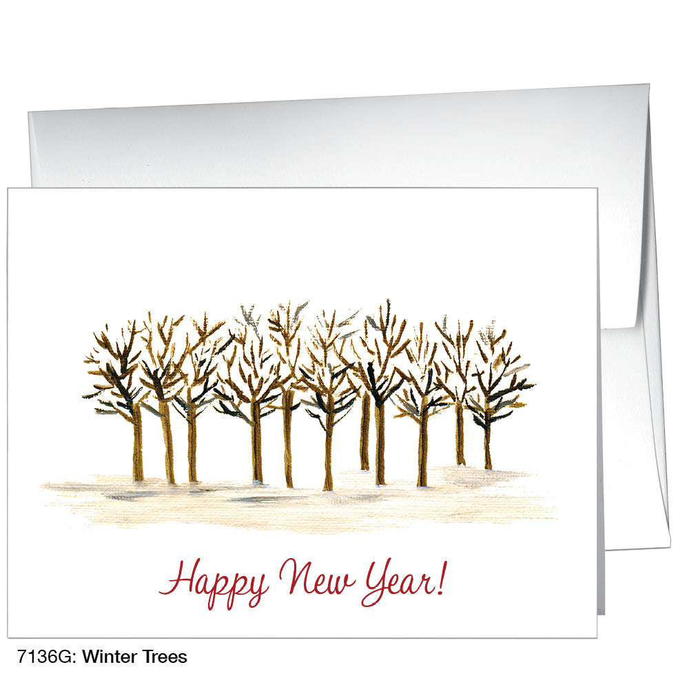 Winter Trees, Greeting Card (7136G)