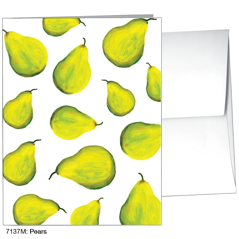 Pears, Greeting Card (7137M)