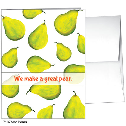 Pears, Greeting Card (7137MA)