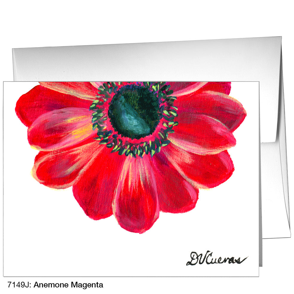 Anemone Magenta, Greeting Card (7149J)