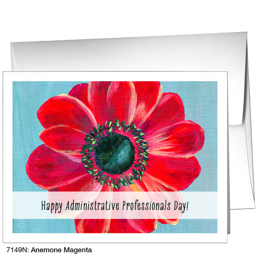 Anemone Magenta, Greeting Card (7149N)