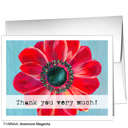 Anemone Magenta, Greeting Card (7149NAA)