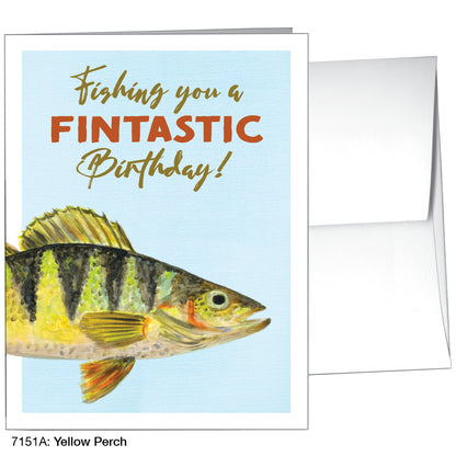 Yellow Perch, Greeting Card (7151A)