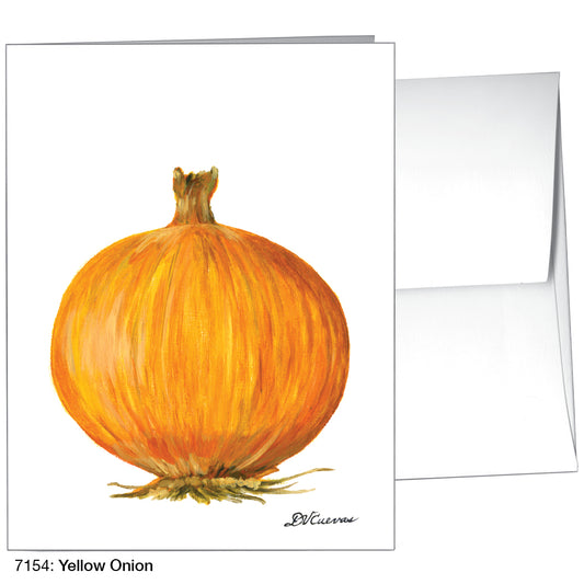 Yellow Onion, Greeting Card (7154)