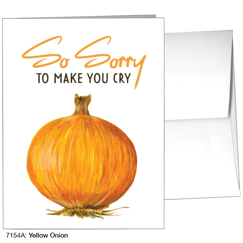 Yellow Onion, Greeting Card (7154A)