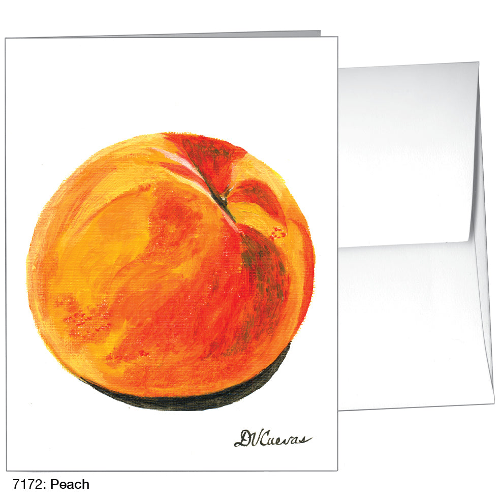 Peach, Greeting Card (7172)