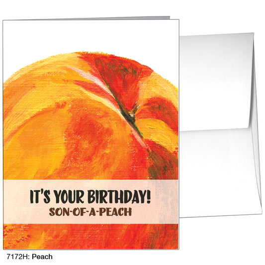 Peach, Greeting Card (7172H)