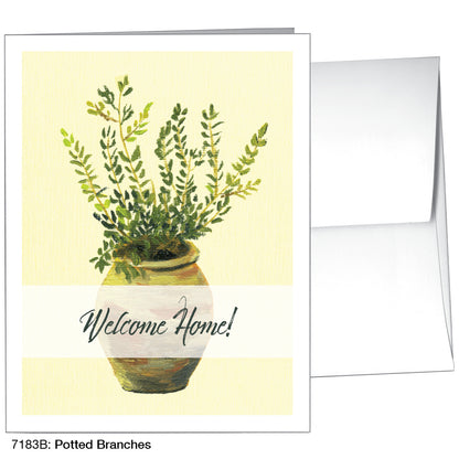 Potted Branches, Greeting Card (7183B)