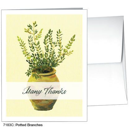 Potted Branches, Greeting Card (7183C)