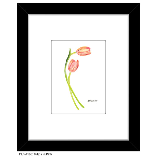 Tulips in Pink, Print (#7185)