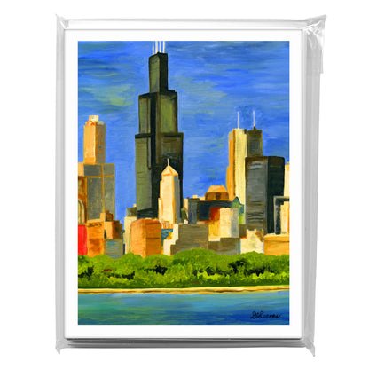 Chicago Skyline, Greeting Card (7196C)