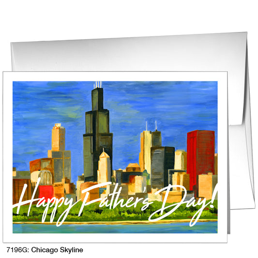 Chicago Skyline, Greeting Card (7196G)