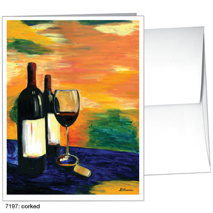 Corked, Greeting Card (7197)