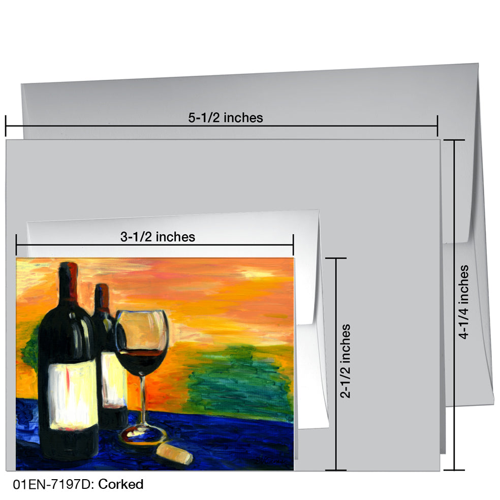 Corked, Greeting Card (7197D)