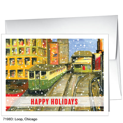 Loop, Chicago, Greeting Card (7198D)