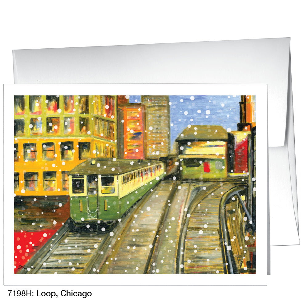 Loop, Chicago, Greeting Card (7198H)