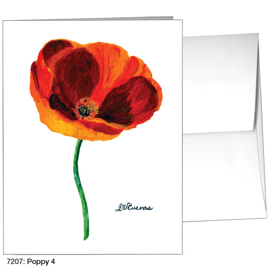 Poppy 04, Greeting Card (7207)