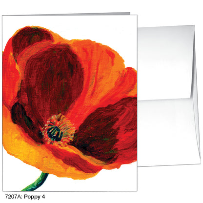 Poppy 04, Greeting Card (7207A)