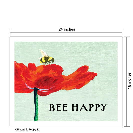 Poppy 12, Card Board (7215E)