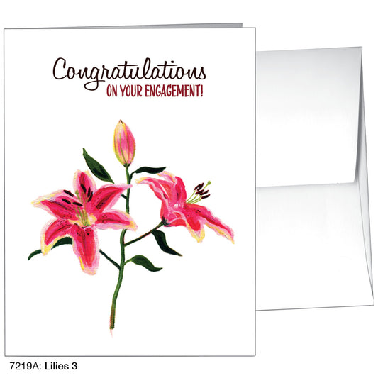 Lilies 3, Greeting Card (7219A)