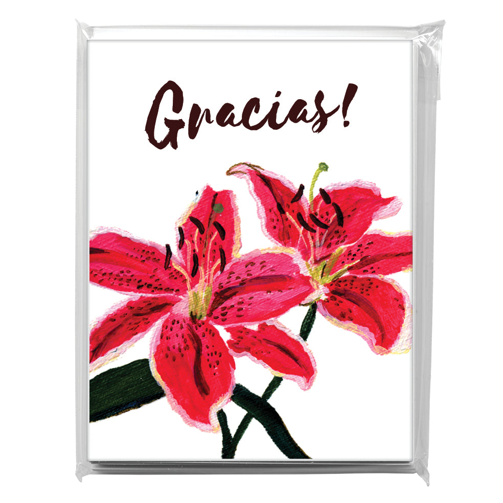 Lilies 4, Greeting Card (7220B)