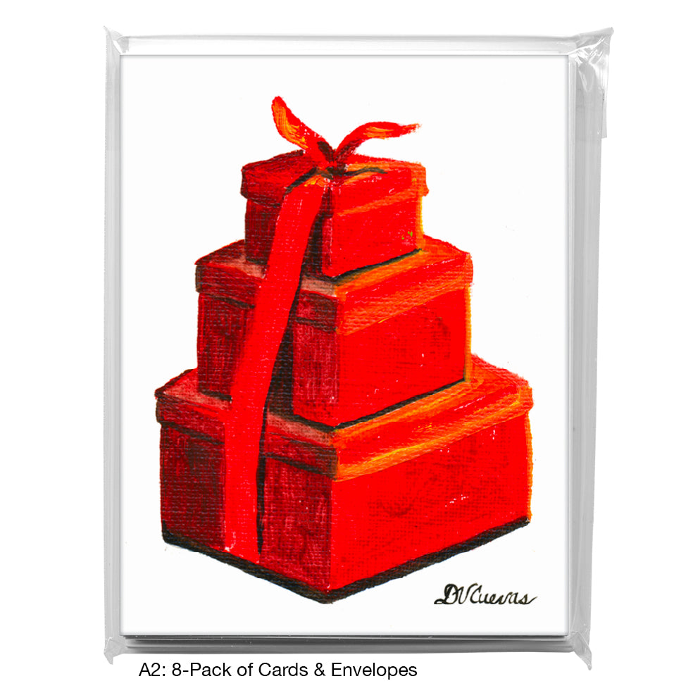 Gifts - Stacked, Greeting Card (7230)