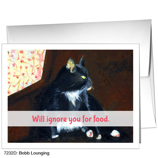 Bobb Lounging, Greeting Card (7232D)