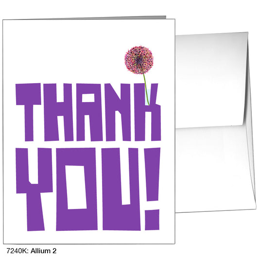 Allium 2, Greeting Card (7240K)