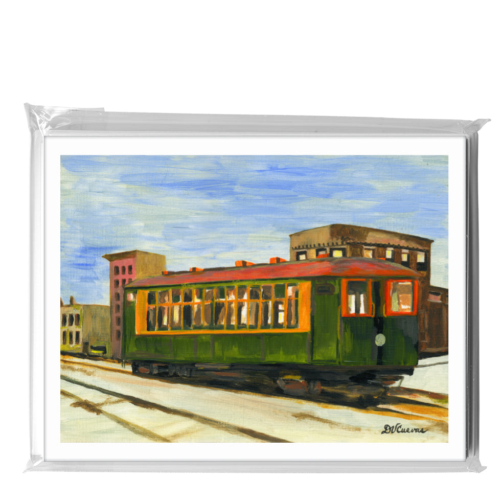 Chicago Elevated, Greeting Card (7245)