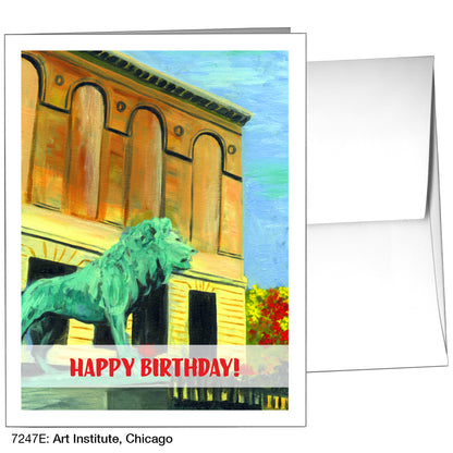 Art Institute, Chicago, Greeting Card (7247E)