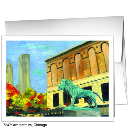 Art Institute, Chicago, Greeting Card (7247)