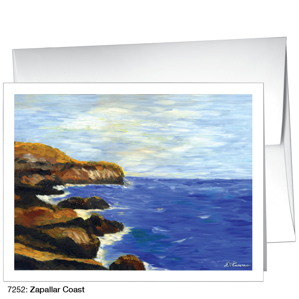 Zapallar Coast, Greeting Card (7252)