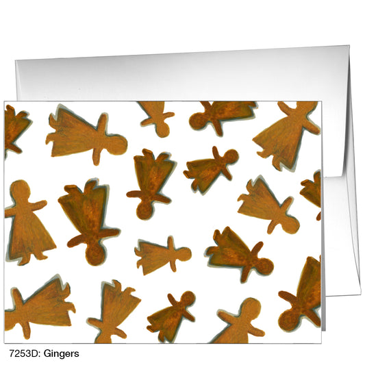 Gingers, Greeting Card (7253D)