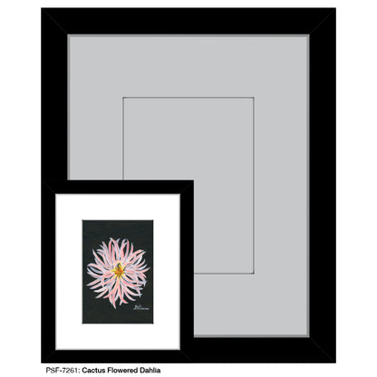Cactus Flowered Dahlia, Print (#7261)