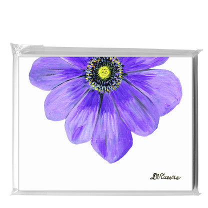 Anemone Light Purple, Greeting Card (7264J)