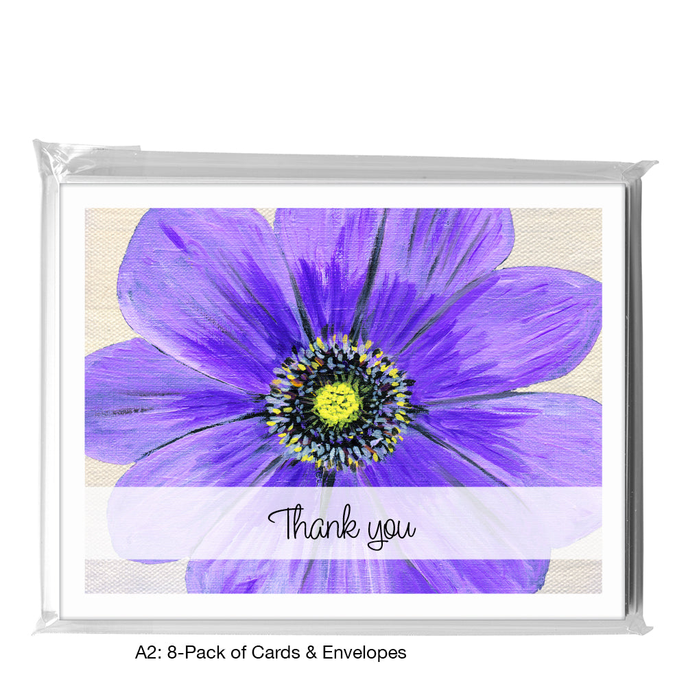 Anemone Light Purple, Greeting Card (7264N)
