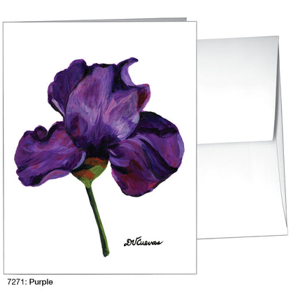 Purple, Greeting Card (7271)