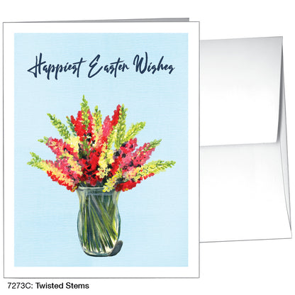 Twisted Stems, Greeting Card (7273C)