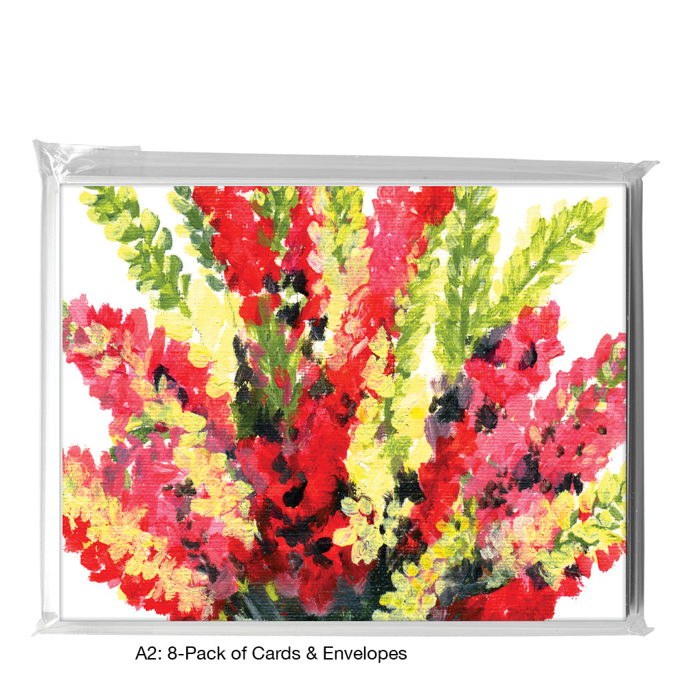 Twisted Stems, Greeting Card (7273E)