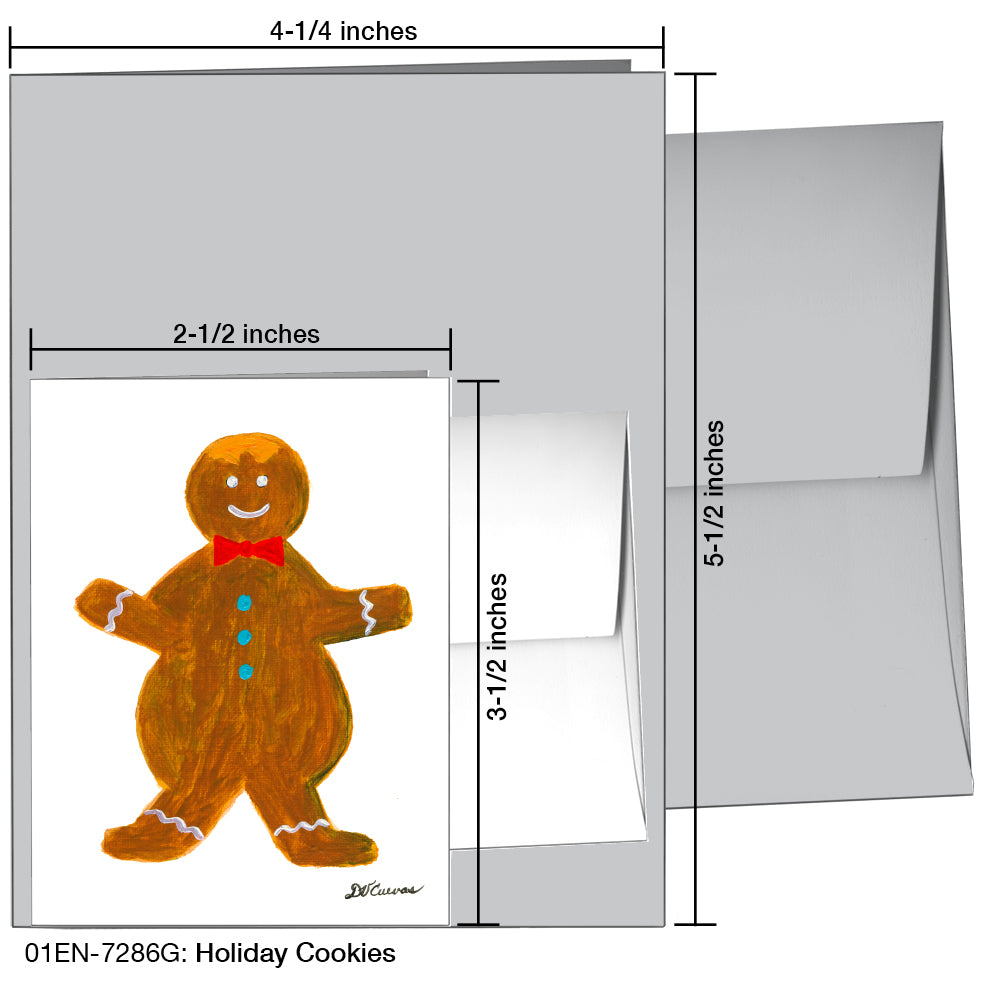 Holiday Cookies, Greeting Card (7286G)