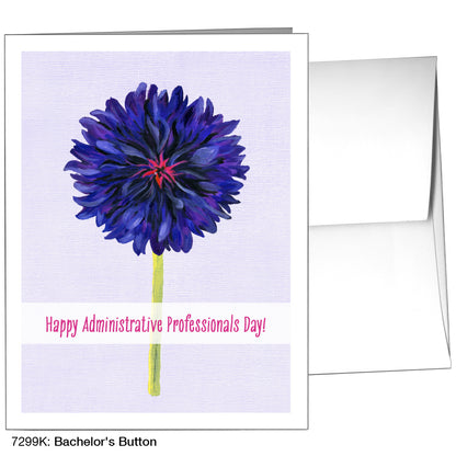 Bachelor's Button, Greeting Card (7299K)