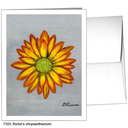 Florist's Chrysanthemum, Greeting Card (7300)