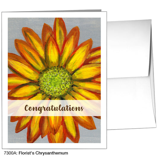 Florist's Chrysanthemum, Greeting Card (7300A)
