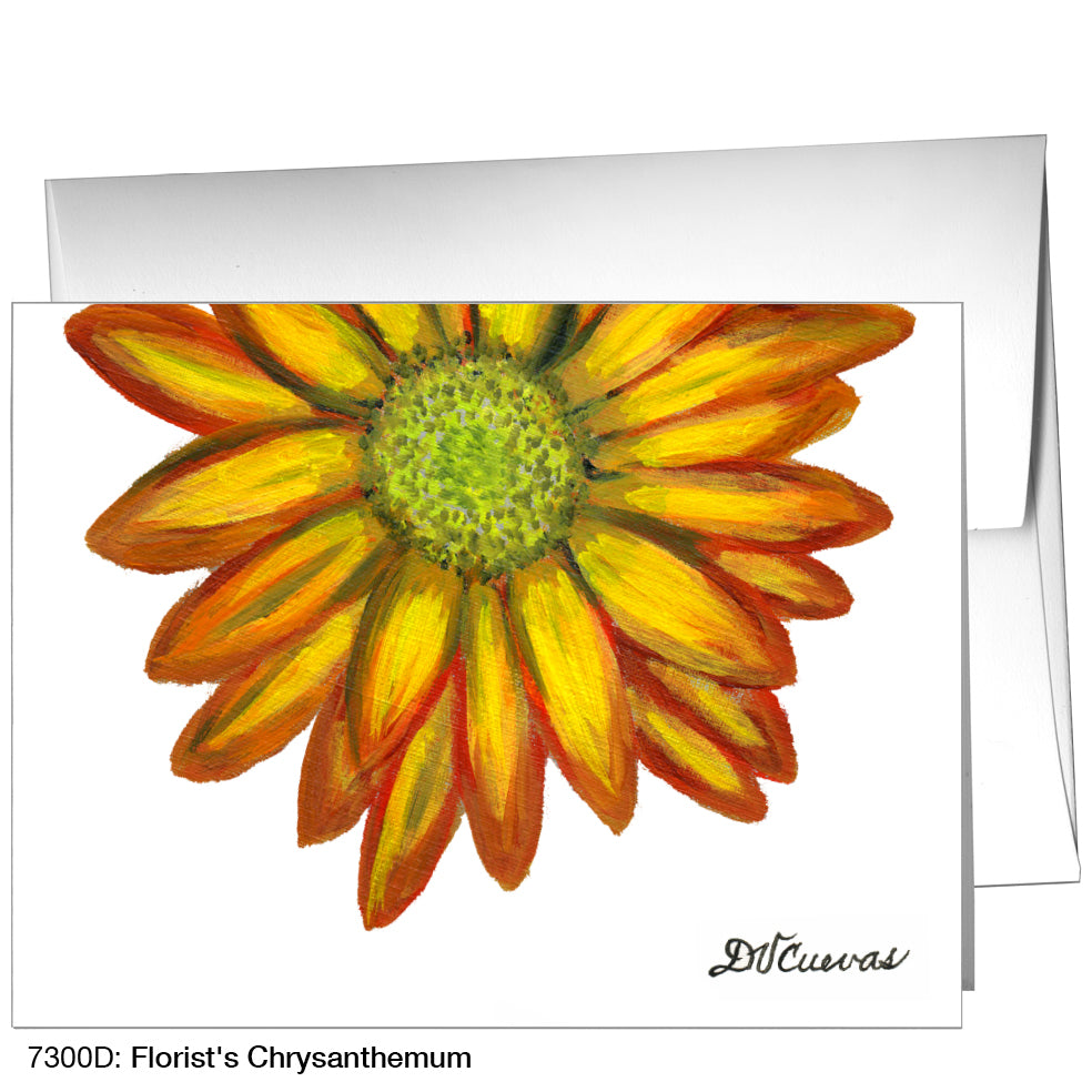 Florist's Chrysanthemum, Greeting Card (7300D)