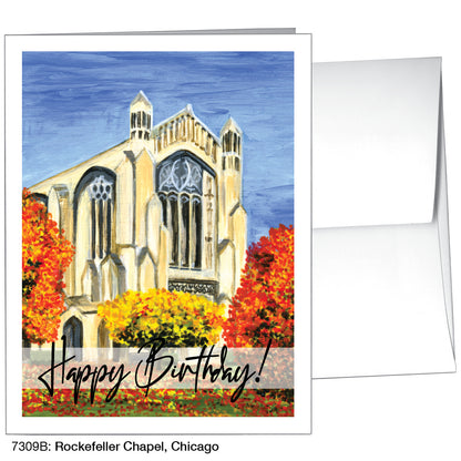 Rockefeller Chapel, Chicago, Greeting Card (7309B)
