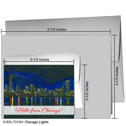 Chicago Lights, Greeting Card (7315H)