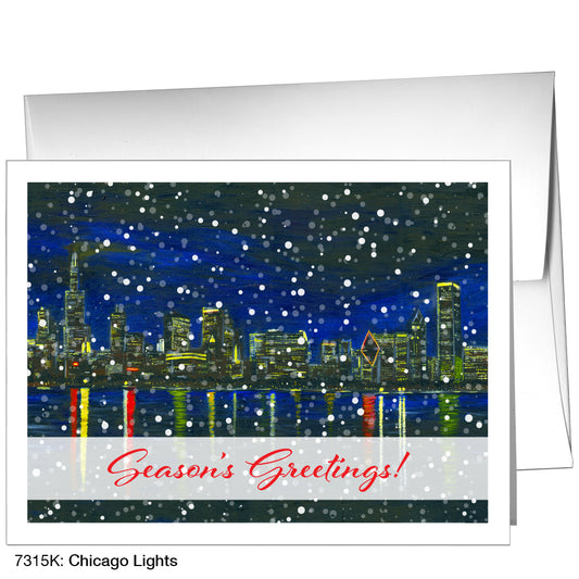 Chicago Lights, Greeting Card (7315K)