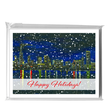 Chicago Lights, Greeting Card (7315N)