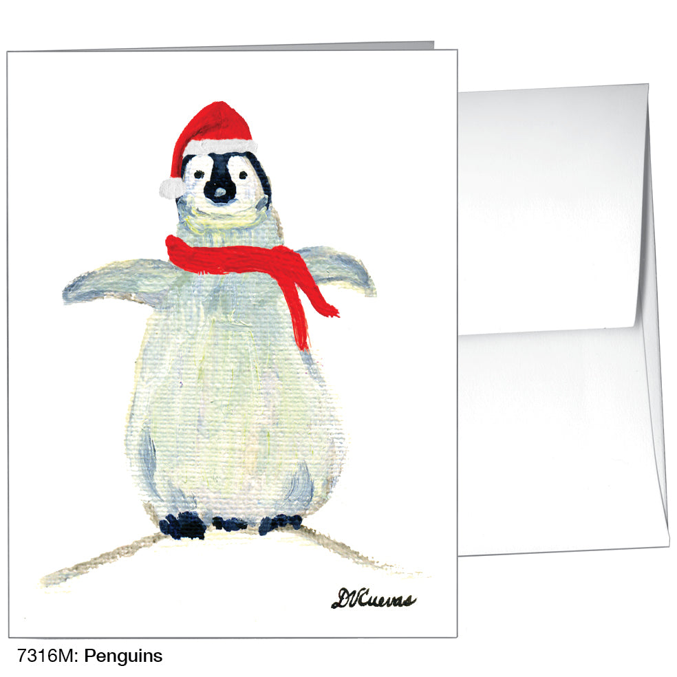 Penguins, Greeting Card (7316M)
